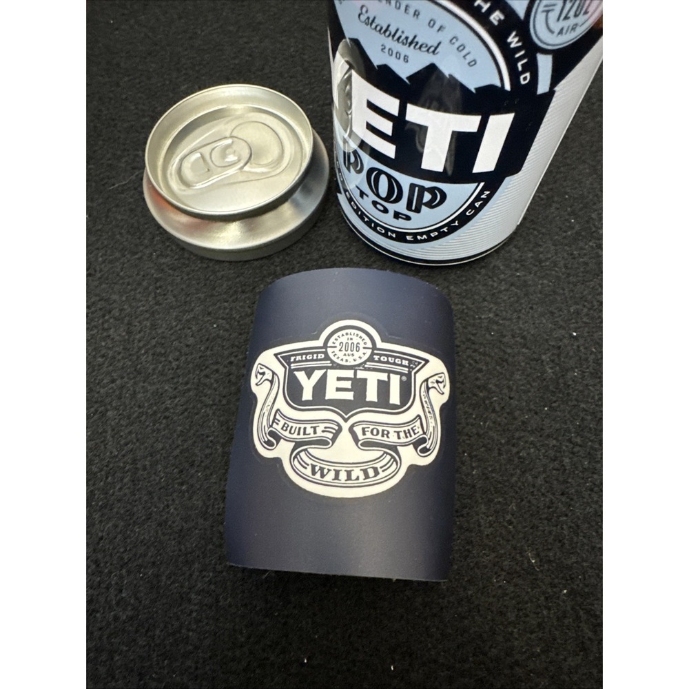 Limited Edition "Yeti" Pop Top Stowaway/Stash false top can Coolers 12oz can - Picture 8 of 8